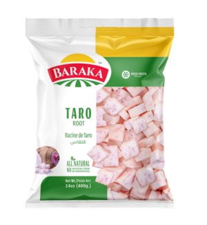 Frozen Taro (Coulcas) "Baraka"  400g x 20
